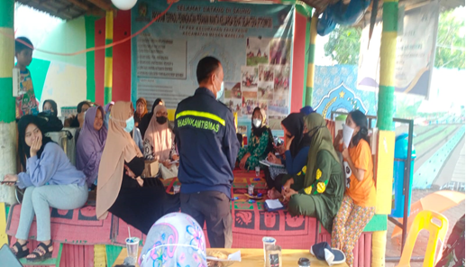 Penyuluhan Kesadaran Hukum bagi Warga binaan PT.P2W-KSS dari Babinkamtibmas/Polsek Medan Labuhan